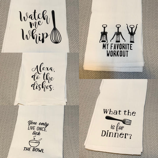 Flour Sack Dish Towels