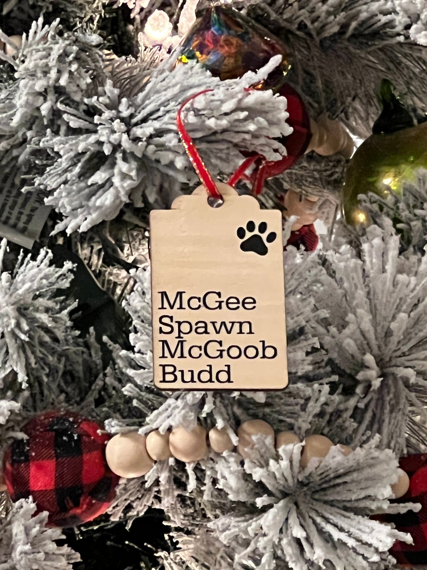 Pet Nickname Ornament